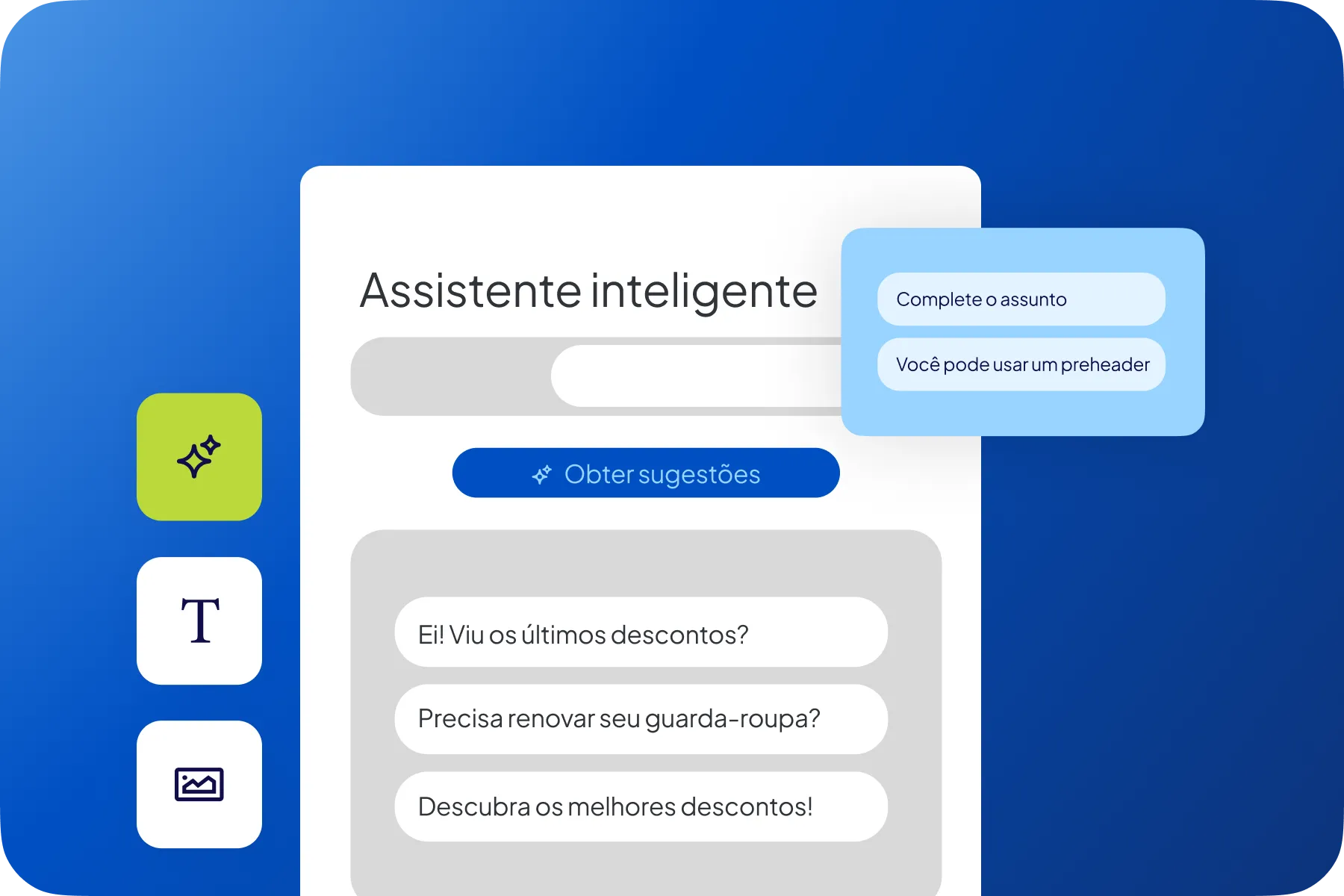 Imagem assistente com IA